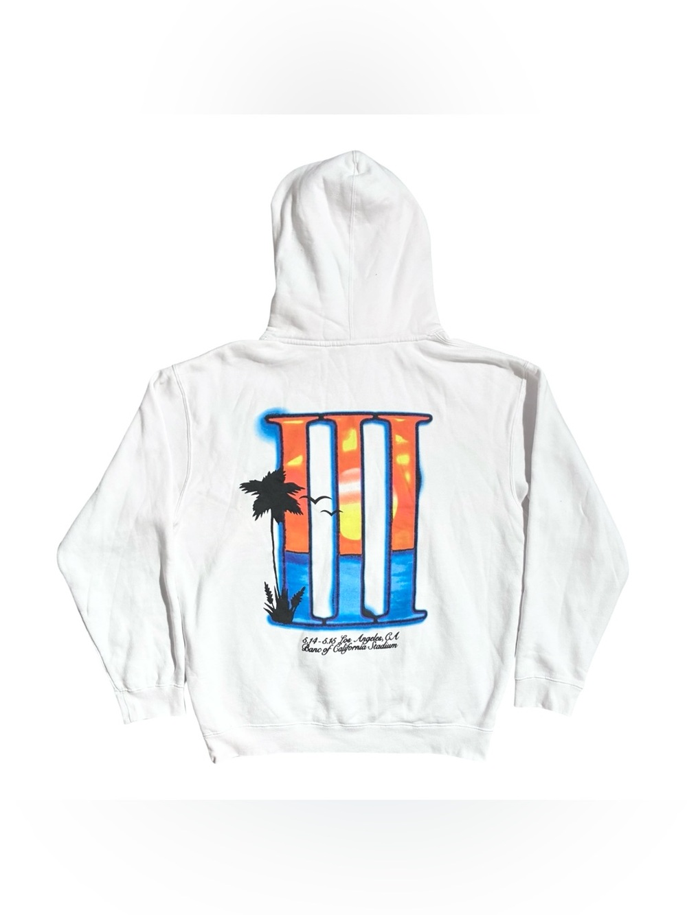 TWICE Kpop III World Tour Los Angeles Encore White Hoodie